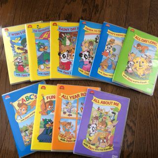 ディズニー(Disney)のZippy and his friends DVD10本セット DWE(キッズ/ファミリー)