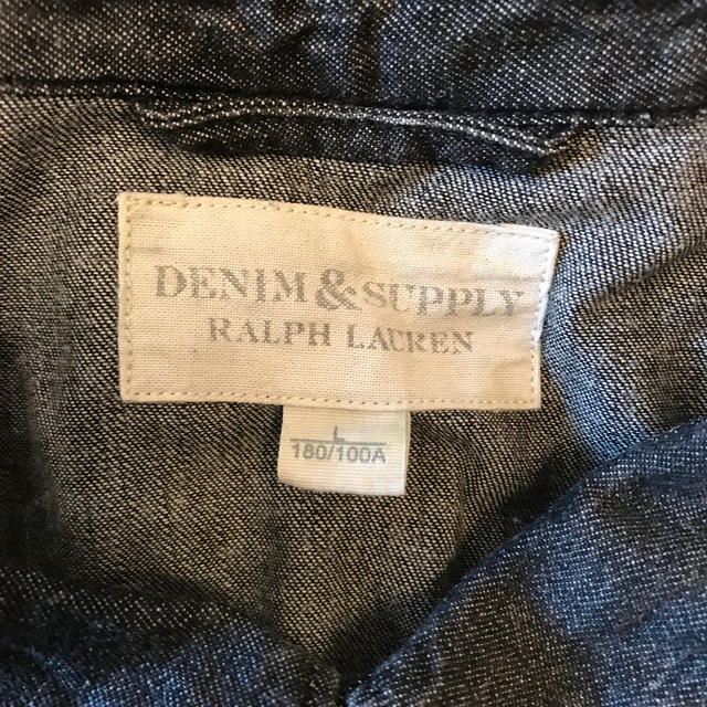 Denim & Supply Ralph Lauren(デニムアンドサプライラルフローレン)のDENIM &SUPPLY デニムウエスタンシャツ L 黒 メンズのトップス(シャツ)の商品写真