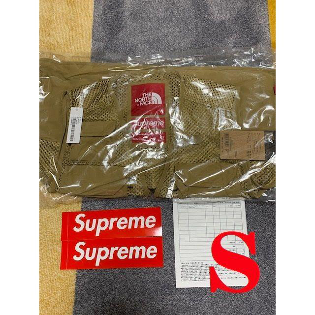 Supreme The North Face Cargo Vest gold S