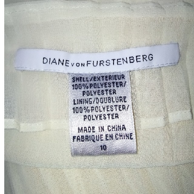 DIANE von FURSTENBERG(ダイアンフォンファステンバーグ)のダイアン フォン ファステンバーグ　シフォンブラウス レディースのトップス(シャツ/ブラウス(長袖/七分))の商品写真
