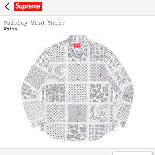 シュプリーム(Supreme)のSupreme Paisley Grid Shirt(シャツ)