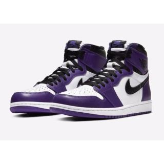 ナイキ(NIKE)のNIKE JORDAN 1 Court Purple 26cm(スニーカー)