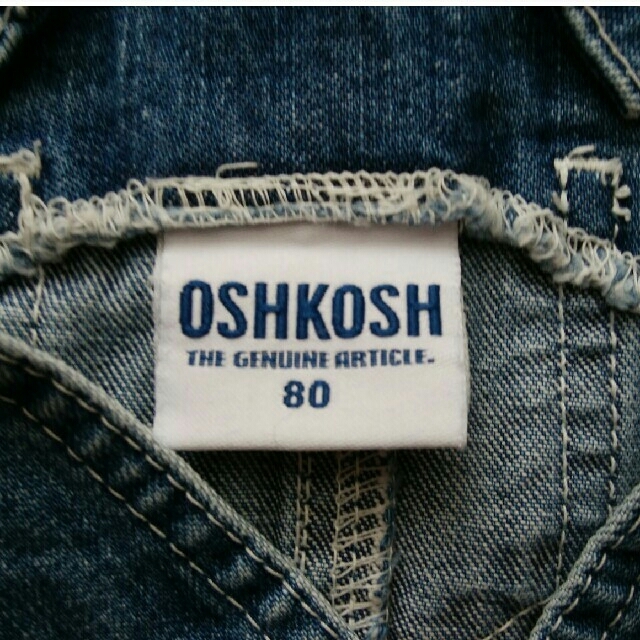 OshKosh(オシュコシュ)のOSHKOSH オーバーオール　スカート キッズ/ベビー/マタニティのベビー服(~85cm)(スカート)の商品写真