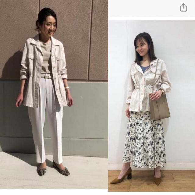 UNIQLO - リネン コットンシャツジャケットの通販 by momota's shop