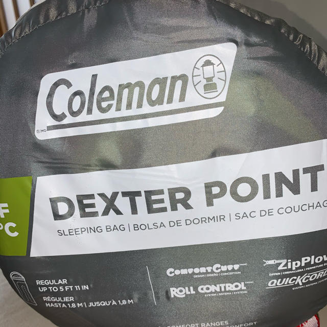 Coleman Dexter Point 寝袋