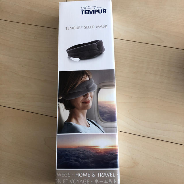 TEMPUR(テンピュール)のTEMPUR sleep mask アイマスク インテリア/住まい/日用品の日用品/生活雑貨/旅行(旅行用品)の商品写真