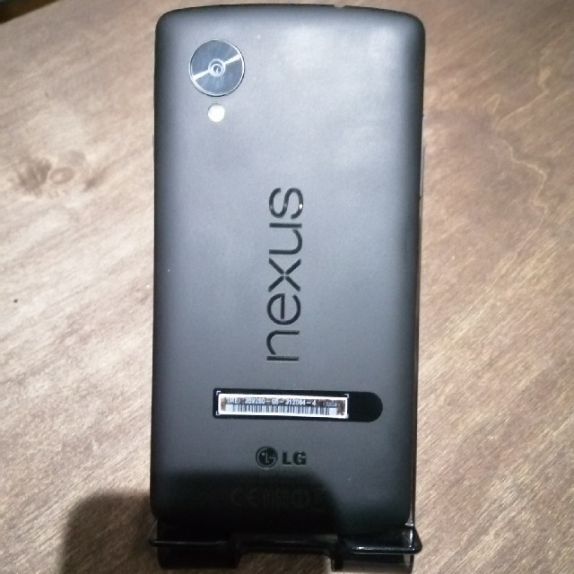 nexus5 ネクサス5 黒　32gb スマホ/家電/カメラのスマートフォン/携帯電話(スマートフォン本体)の商品写真
