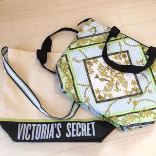 ヴィクトリアズシークレット(Victoria's Secret)の本日限定値下げ【新品】Victoria’s Secret クーラ&コットンバック(トートバッグ)