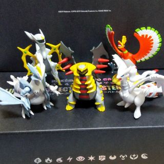 カラフルセット 3個 ポケモン モンコレ フィギュア ギラティナ