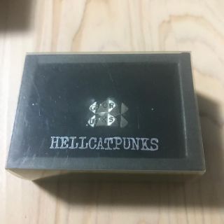 ヘルキャットパンクス(HELLCATPUNKS)のHELLCATPUNKS スタッズリング ダブル 9号 ヘルキャットパンクス(リング(指輪))