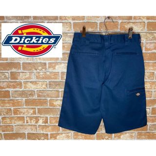 ディッキーズ(Dickies)のDickies  ハーフパンツ　ワークパンツ　30インチ　ネイビー(ショートパンツ)