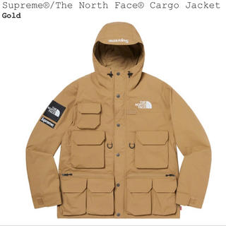 シュプリーム(Supreme)のsupreme north face cargo jacket gold M(マウンテンパーカー)