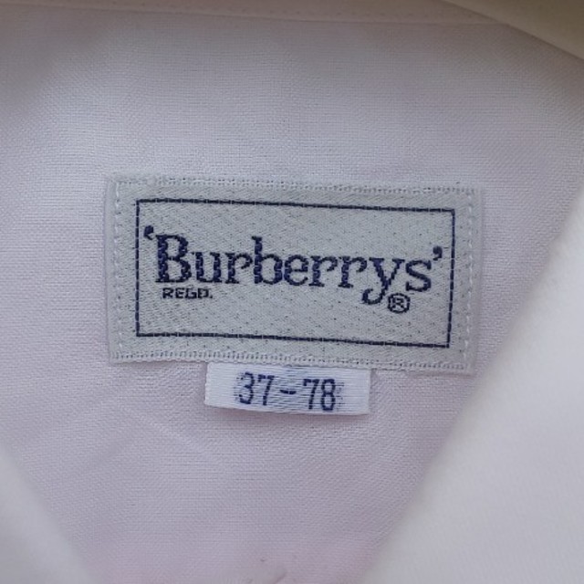 BURBERRY(バーバリー)の【フォーマル】BURBERRY'S バーバリーズ 無地シャツ 薄ピンク サイズS メンズのトップス(シャツ)の商品写真