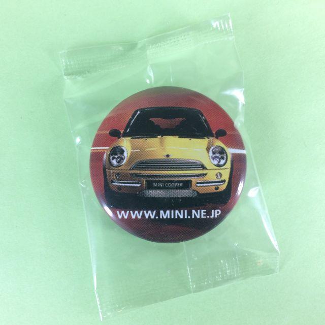 BMW(ビーエムダブリュー)のBMW MINI ミニ　オリジナル　缶バッチ エンタメ/ホビーのコレクション(ノベルティグッズ)の商品写真