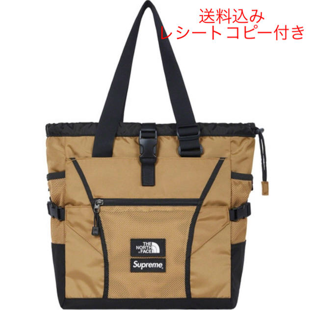 supreme north face tote gold トート 【おすすめ】 13770円