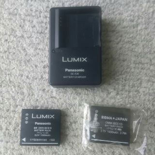 パナソニック(Panasonic)のLUMIX用充電器·充電池(中古)　互換充電池(新品未使用)(コンパクトデジタルカメラ)