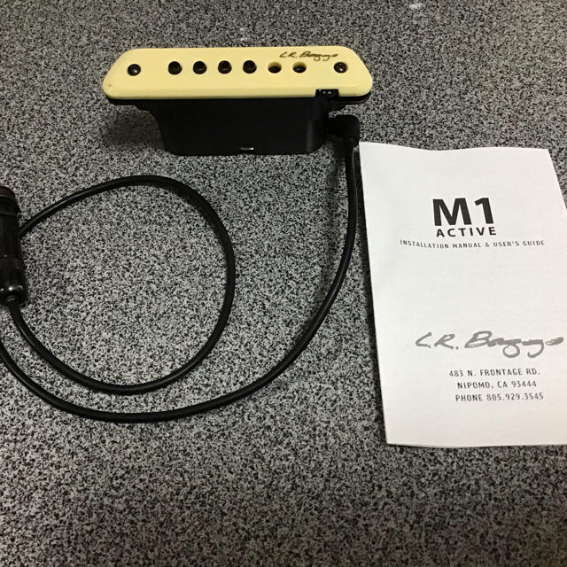 L.R.Baggs M1active アコースティックギター用ピックアップ