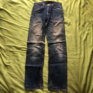 ラングラー(Wrangler)のラングラー　クラッシュデニムパンツ(デニム/ジーンズ)