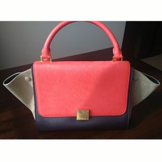 セリーヌ(celine)の【美品】CELINE セリーヌ トラペーズバッグ スモール(ハンドバッグ)