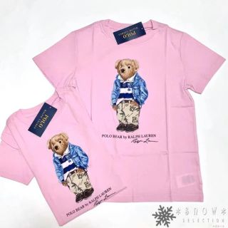 ポロラルフローレン(POLO RALPH LAUREN)の2020年新作 ラルフローレン ボーイズL/160 ピンク プレッピーポロベア(Tシャツ/カットソー)