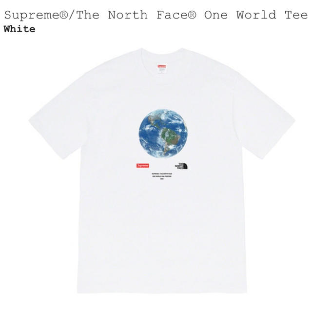 【M】The North Face One World Tee TシャツTシャツ/カットソー(半袖/袖なし)