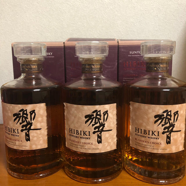 食品/飲料/酒サントリー　未開栓　響ブレンダースチョイス　3本セット