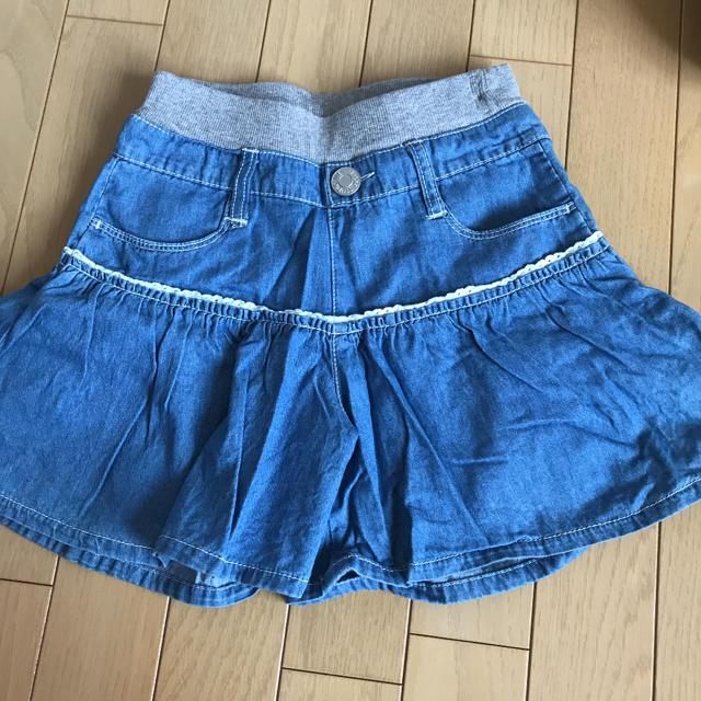 MPS(エムピーエス)のショートパンツ　キュロット130 キッズ/ベビー/マタニティのキッズ服女の子用(90cm~)(スカート)の商品写真