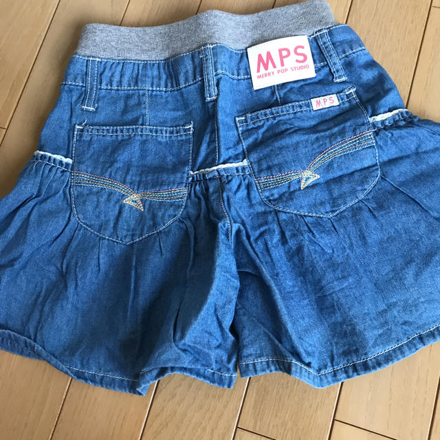 MPS(エムピーエス)のショートパンツ　キュロット130 キッズ/ベビー/マタニティのキッズ服女の子用(90cm~)(スカート)の商品写真