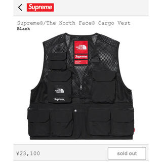 シュプリーム(Supreme)のSupreme The north face cargo vest(ベスト)
