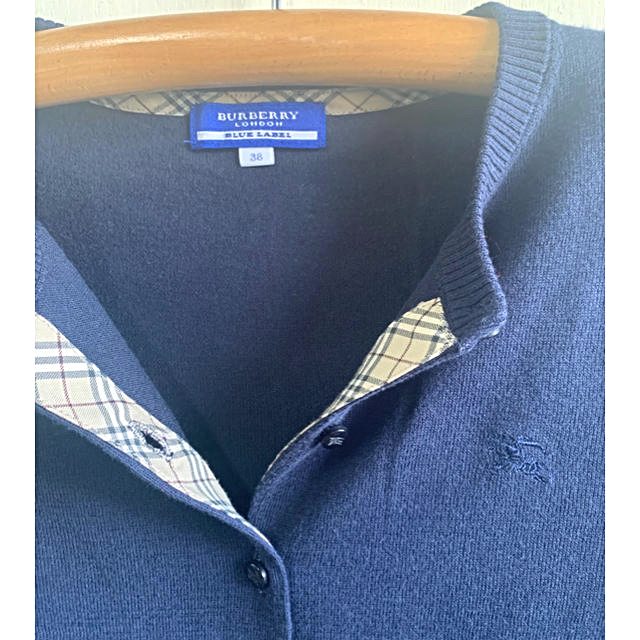 BURBERRY BLUE LABEL(バーバリーブルーレーベル)の新品　BURBERRY BULE LABEL カーディガン バーバリー レディースのトップス(カーディガン)の商品写真