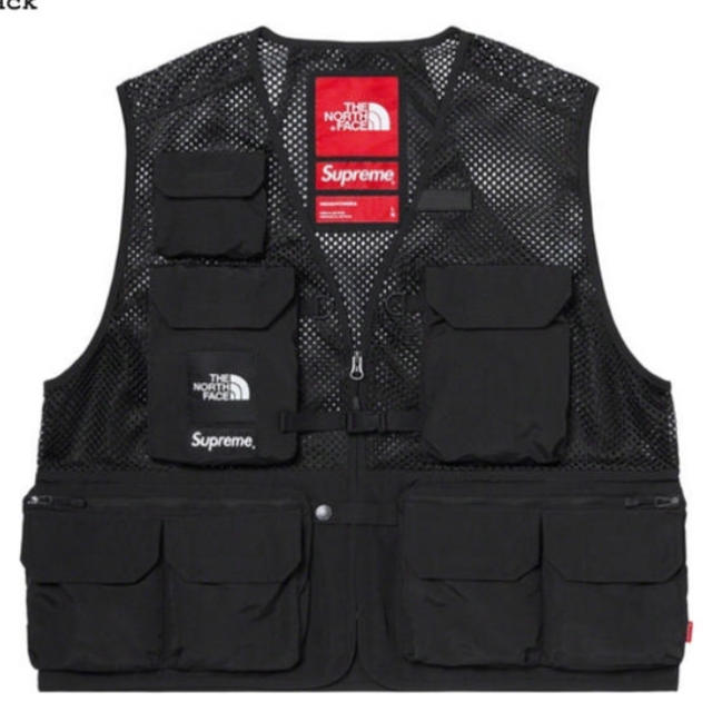 supreme ノースフェイス cargo vest シュプリーム　ベスト　S