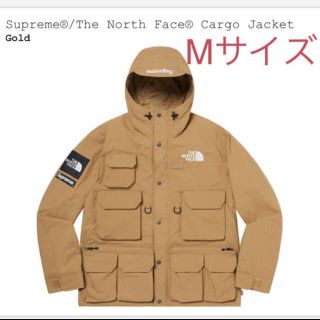 シュプリーム(Supreme)のsupreme north face cargo jacket gold M(マウンテンパーカー)