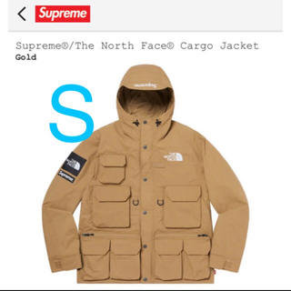 シュプリーム(Supreme)のsupreme north face cargo jacket gold S(マウンテンパーカー)