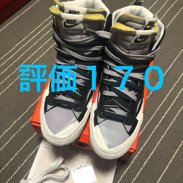 nike blazer MID sacai ブレーザー ミッド サカイ ナイキ - スニーカー