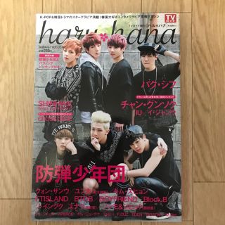 ボウダンショウネンダン(防弾少年団(BTS))の雑誌 haru hana ハルハナ Vol.024 防弾少年団 BTS(音楽/芸能)