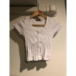 ブランディーメルビル(Brandy Melville)のBRANDY MELVILLE ミニトップス(Tシャツ(半袖/袖なし))