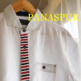 PANASPUR トリコロール柄シャツ(シャツ)