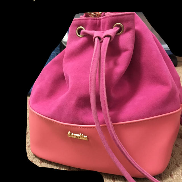 dazzlin(ダズリン)の巾着バック♡pink レディースのバッグ(ショルダーバッグ)の商品写真