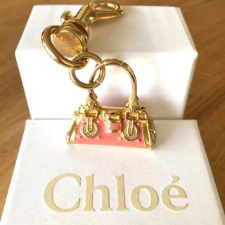 クロエ(Chloe)の【未使用品】Chloe’ キーリング・バッグチャーム(キーホルダー)