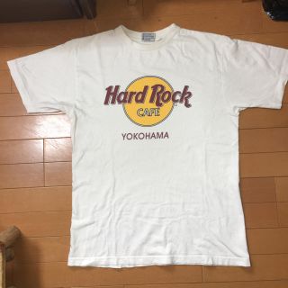 ハードロックカフェヨコハマ　ビッグロゴＴシャツ(Tシャツ/カットソー(半袖/袖なし))