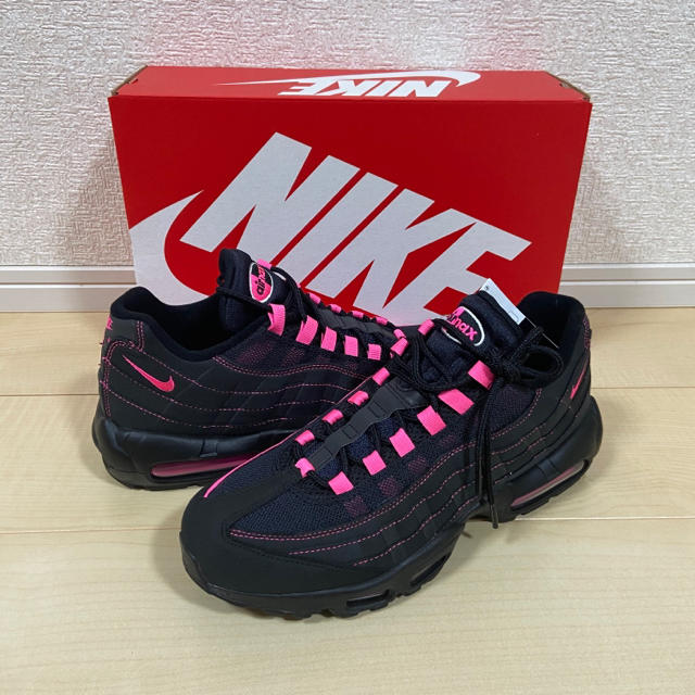 NIKE(ナイキ)のAIR MAX 95 OG BLACK PINK 27.0cm 送料無料 メンズの靴/シューズ(スニーカー)の商品写真