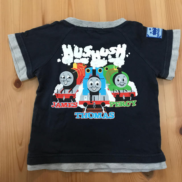 Tシャツ3枚【70~80】レア☆JFAシャツ☆トーマス☆ジムシンプソン半袖 キッズ/ベビー/マタニティのベビー服(~85cm)(Ｔシャツ)の商品写真