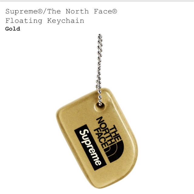 Supreme(シュプリーム)のSupreme The North Face Floating Keychain メンズのファッション小物(キーホルダー)の商品写真