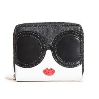 アリスアンドオリビア(Alice+Olivia)のアリス+オリビア　本革コンパクト財布(財布)