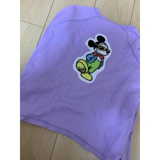 プティマイン(petit main)のプティマイン　ミッキー　ワッフルT カットソー(Tシャツ/カットソー)