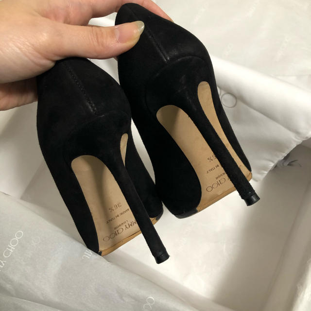 JIMMY CHOO(ジミーチュウ)のジミーチュウ パンプス　ROMY100 レディースの靴/シューズ(ハイヒール/パンプス)の商品写真