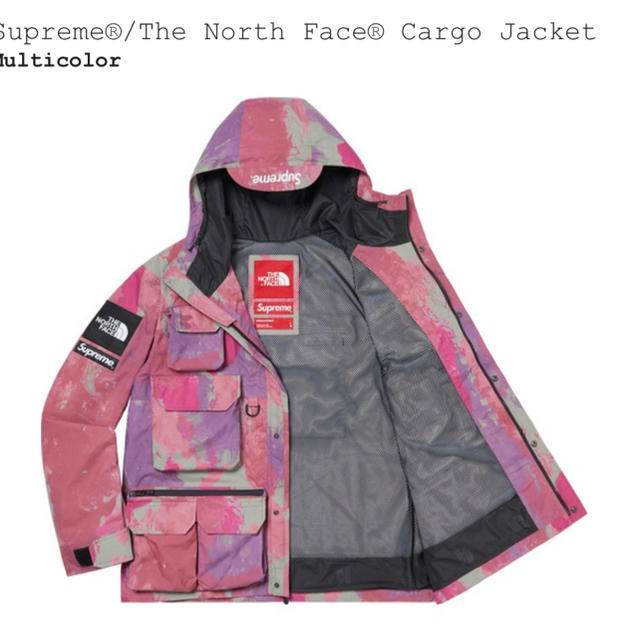 Supreme(シュプリーム)のSupreme The North Face Cargo Jacket S メンズのジャケット/アウター(マウンテンパーカー)の商品写真