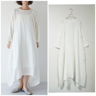 メルロー(merlot)の新品　フィリル　ナチュラルフレアワンピース　muji  エヘカソポ   sm2(ロングワンピース/マキシワンピース)