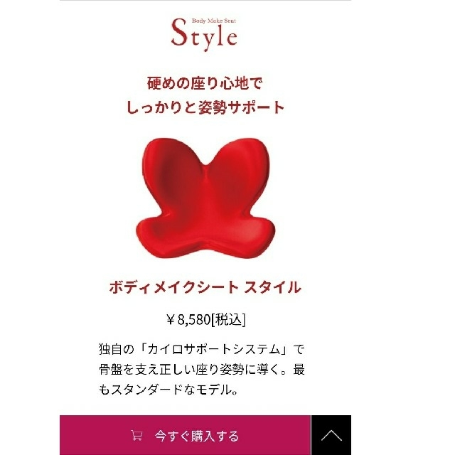 Style com(スタイルコム)のボディメイク シート スタイル 赤 コスメ/美容のダイエット(エクササイズ用品)の商品写真