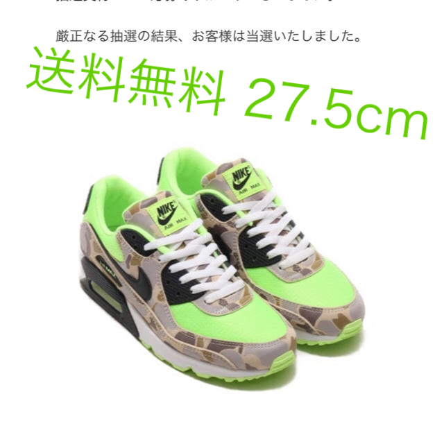 NIKE AIR MAX 90 GREEN CAMO ゴーストグリーン